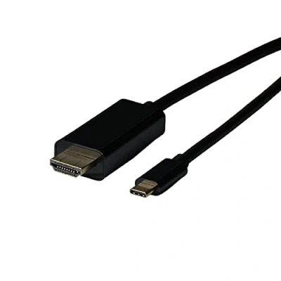 Abbildung von EFB Elektronik EBUSBC HDMI 4K30K.2 Videokabel Adapter 2 m USB Typ C Schwarz