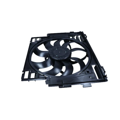 Abbildung von MAXGEAR AC230115 Lüfter 485 12 600 mit Kühlerlüfterrahmen (Zarge), bürstenloser Motor BMW: 5 Touring, GT, Limousine
