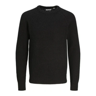 Abbildung von Jack &amp; Jones Jjjones CREW NECK Strickpullover, Herren, Größe: Small, Black