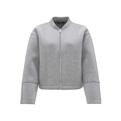 Abbildung von Opus Sweatjacke, Damen, Größe: 42, Hazy fog melange