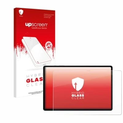 Abbildung von upscreen Schutzglas für Samsung Galaxy Tab S10 Plus 5G Schutzfolie, Glas Folie [Klar, 9H Panzerschutz, Anti Fingerprint]