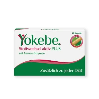 Abbildung von Yokebe Plus Stoffwechsel aktiv NF Kapsel 28 St