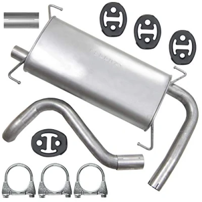 Abbildung von Endschalldämpfer Auspuff Endtopf für 2.2 HDI TD JTD Jumper 2 II Ducato 3 III 250 Boxer