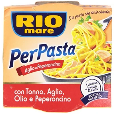 Abbildung von Tonno Aglio e Peperoncino, Thunfisch mit Knoblauch und Chili