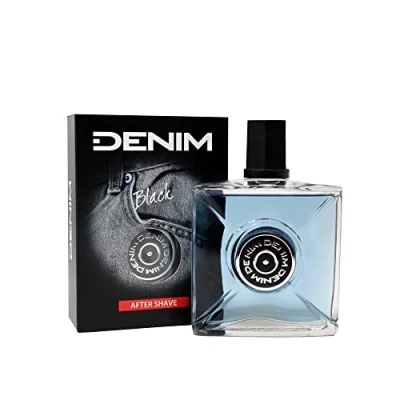 Abbildung von 3x DENIM Black after shave 100ml Rasierwasser tonic lotion Kölner Wasser