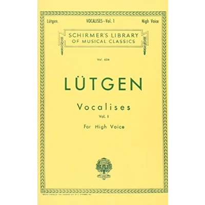 Abbildung von Vocalises (20 Daily Exercises) Book I: High Voice: 1: Schirmer Library of Classics Volume 654 Voice