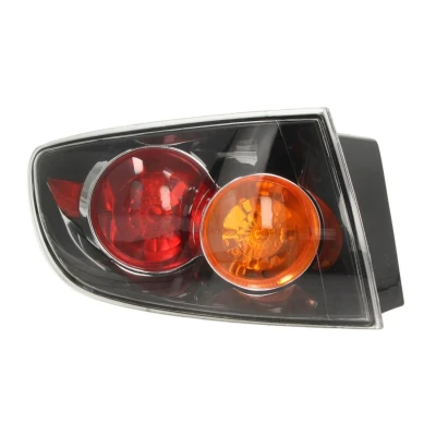 Abbildung von ABAKUS 216 1965L UQ Rückleuchte links äusserer Teil W21W, W21/5W Rot ohne Plastiksockel Lampenträger, Glühlampe MAZDA: 3 Limousine