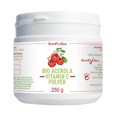 Abbildung von BIO Acerola Vitamin C 1000 mg Pulver 250 g