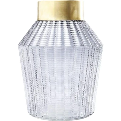 Abbildung von Kare Design Vase Barfly Grau, Blumenvase, Deko Vase, Glas, Accessoire, Tischvase, mundgeblasen, Wohnzimmer Dekoration, 30x20,5x20,5cm