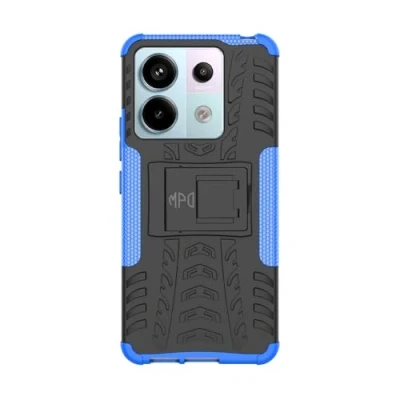 Abbildung von Max Power Digital Hülle für Xiaomi Redmi Note 13 Pro 5G Schutzhülle Bumper Handyhülle Case Cover Stoßfest Doppelschichter Outdoor Shock Absorption 360 Grad (Xiaomi 5G, Blau)