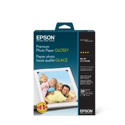 Abbildung von Premium Photo Paper, 68 lbs., High Gloss, 5 x 7, 20 Sheets/Pack