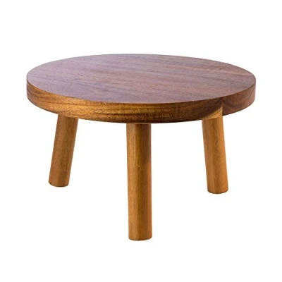 Abbildung von APS 33256 Akazienholz Buffet Ständer, Ø 25 x 15 cm