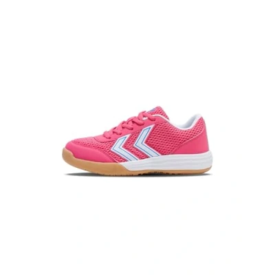 Abbildung von Hummel Multiplay FLEX LC Multicourt Tennisschuh für Kinder, Größe: 35, Raspberry sorbet Schuhe