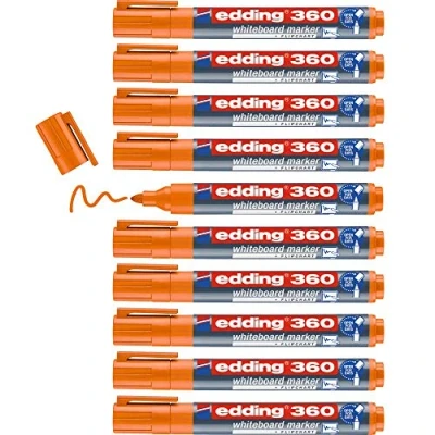 Abbildung von edding 360 boardmarker oranje 10ST 1,5 3 mm / 4 360006