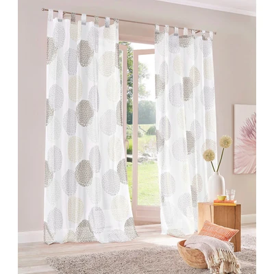 Abbildung von my home Gardine &quot;Belem&quot;, (2 St.), transparent, Polyester, gewebt