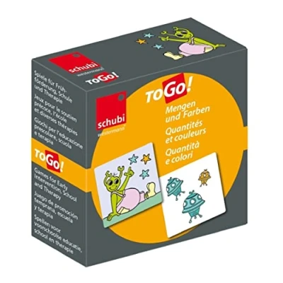 Abbildung von schubi ToGo: Mengen und Farben (SCHUBI Spiele zur visuellen Wahrnehmung)