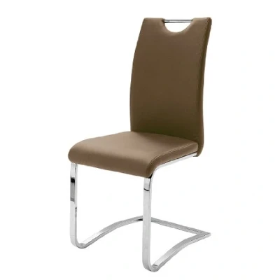 Abbildung von Robas Lund, Stuhl, Esszimmerstuhl, Schwingstuhl Köln, 4er Set, Cappuccino, 57 x 43 100 cm