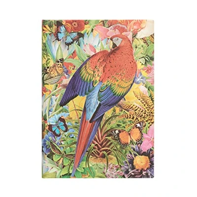Abbildung von Tropical Garden (Nature Montages) Midi Unlined Journal: Hardcover, 120 gsm, ribbon marker, memento pouch, elastic closure