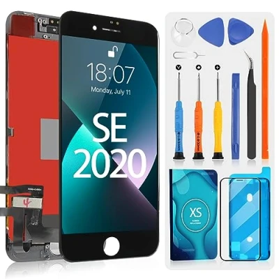 Abbildung von LCD Bildschirm für iPhone 8 und SE (2020) Display Digitizer Touch Assembly mit Reparatur Kit A1863, A1905, A1906, A2275, A2298, A2296