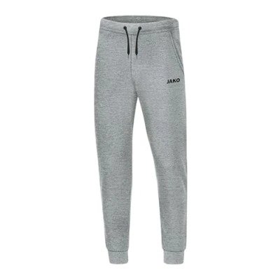 Abbildung von JAKO Kinder Jogginghose Base mit Bündchen, Hellgrau Meliert, 152