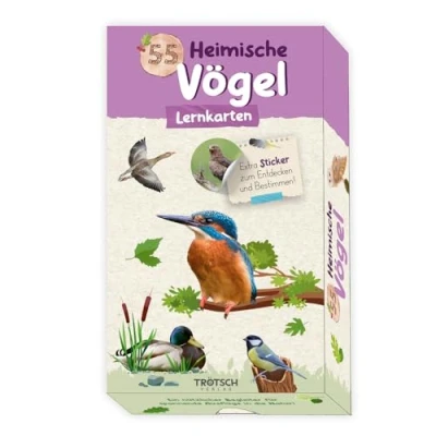Abbildung von Trötsch 55 Lernkarten Heimische Vögel: Natur Forschen Wissen Fragen