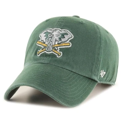Abbildung von &#039;47 Brand Baseball Cap MLB Cooperstown Oakland Athletics 47 CLEAN UP Dark Green (Basecap)