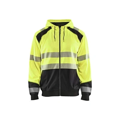 Abbildung von Blaklader 35462528 HOCHVISKOSER KAPUZENPULLOVER, gelb/ schwarz, grootte M