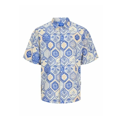 Abbildung von JACK &amp; Jones HEMD WIDE FIT Hemd, Herren, Größe: XL, Dazzling blue