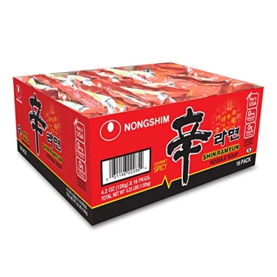Abbildung von Nongshim Shin Ramyun Nudelsuppe 20er Pack (20 x 120g) 1 Karton