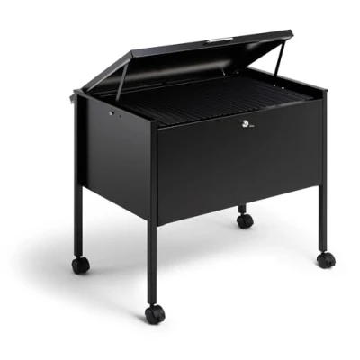 Abbildung von Durable Hängemappenwagen Eco 80 A4 Top mit Deckel schwarz