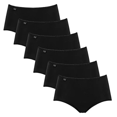 Abbildung von Sloggi 24/7 Cotton Midi Slip 6er Pack (50 Schwarz)