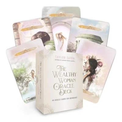 Abbildung von The Wealthy Woman Oracle Deck: Divine Guidance and Empowerment for Prosperity (44 Full color Cards 96 page Guidebook)