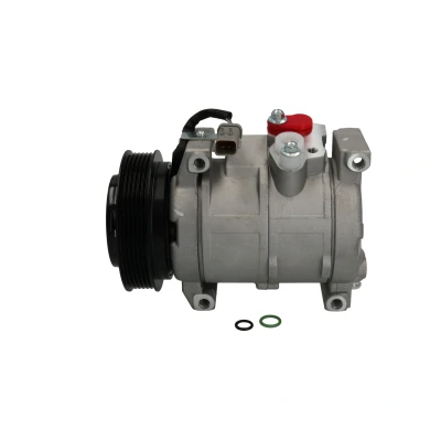 Abbildung von BOSCH 1 986 AD1 156 Kompressor 12V PAG 46 R134a mit Montageanleitung, Dichtring CHRYSLER: VOYAGER 4
