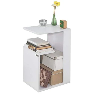 Abbildung von SoBuy Beistelltisch FBT69, Couchtisch mit 3 Ablagen Kaffeetisch Sofatisch