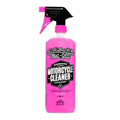 Abbildung von Muc Off Nano Tech Motorcycle Cleaner Motorrad Reiniger 1 l Hochwirksames, Biologisch Abbaubares Reinigungsmittel Spray Sicher auf Allen Oberflächen und für Alle Motorradtypen Geeignet