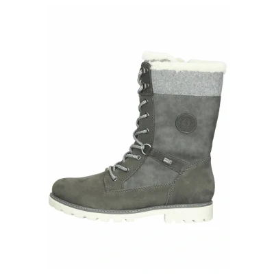Abbildung von Remonte Schnürstiefelette granit/smoke/bianco, Damen, Größe: 36, Granit/smoke/bianco Schuhe