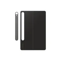 Abbildung von Samsung Book Cover Keyboard EF DX725 für das Galaxy Tab S9 FE mit QWERTZ Tastatur und AI Taste, Zweiteilige Tablet Hülle, schlankes Design, S Pen Fach, Schwarz