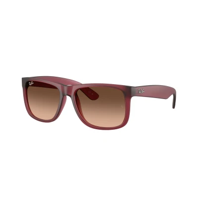 Abbildung von Ray Ban Justin Sonnenbrille, Herren, Größe: 55, Rubber violet