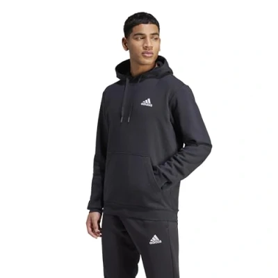 Abbildung von adidas Performance Feelcozy Kapuzenpullover, Herren, Größe: Large, Black/white