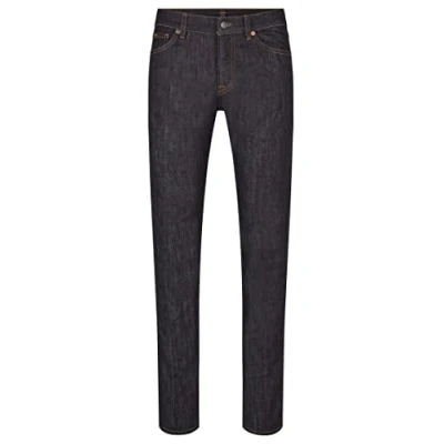 Abbildung von BOSS Maine Jeans Straight Leg, Herren, Größe: 40x32, Dark blue