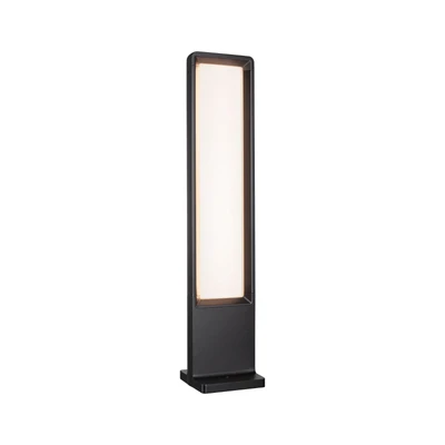 Abbildung von Paulmann LED Pollerleuchte &quot;Reana 832mm 3000K 2x4W 2x240lm 230V Anthrazit Metall&quot;, 2 flammig, IP44