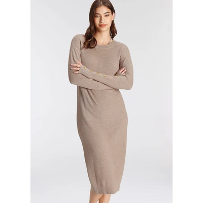 Abbildung von Laura Scott Midikleid, mit Zierknöpfen NEUE KOLLEKTION