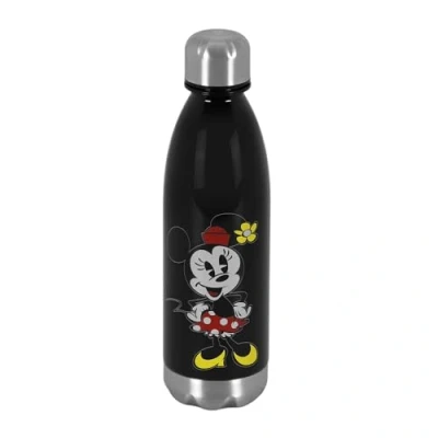 Abbildung von Disney Minnie Maus Face Flasche, Rosa, 7 x 27 cm