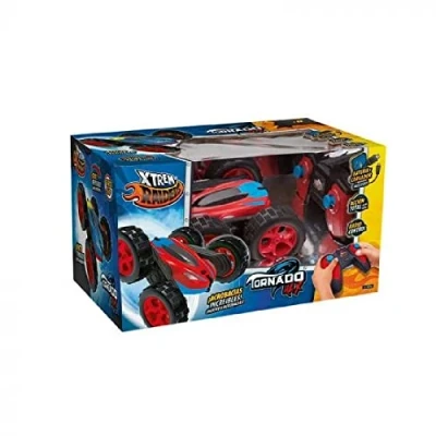 Abbildung von Xtrem Raiders Tornado MAX Stunt Car Ferngesteuertes Kinderauto für 8 Jahre Umkehrbare 360º Drehungen Off Road Räder RC Auto Spielzeugauto