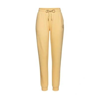 Abbildung von Buffalo Sweathose, Loungehose mit seitlichen Taschen und kleinem Druck, Loungewear