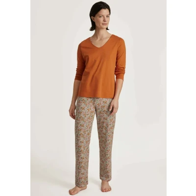 Abbildung von Calida Nachtwäsche Hose smoked, Damen, Größe: 40/42, Smoked