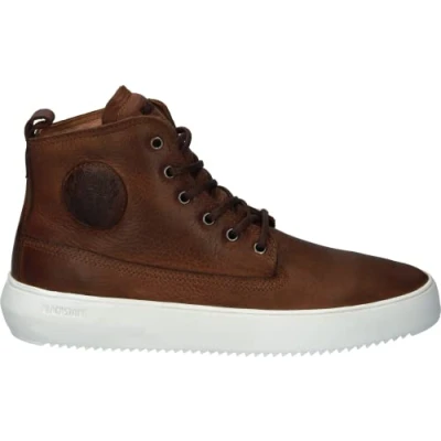 Abbildung von Blackstone Aspen Sneaker high, Herren, Größe: 41, Brown Schuhe