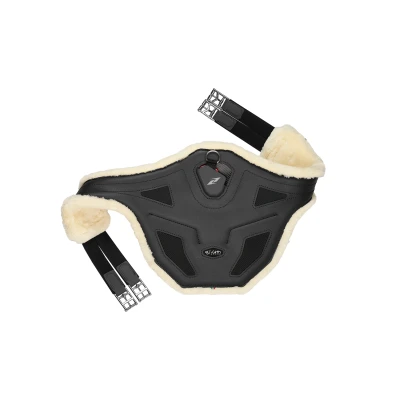 Abbildung von Zandona Spring Sattelgurt Techno Fur Stud Schwarz