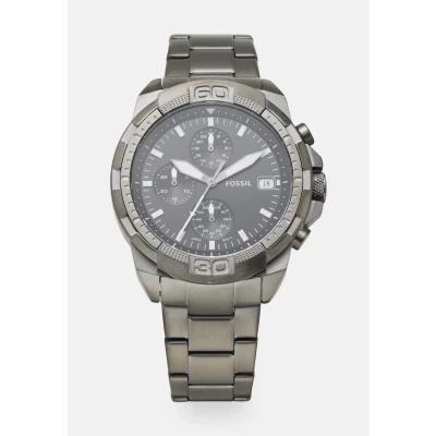 Abbildung von Fossil Bronson Chronograph silvercoloured, Herren, Größe: One Size, Silver coloured