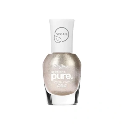 Abbildung von Sally Hansen Good.Kind Pure Gilded Serenade Nagellack, vegane Formel, ultrahell, schnelltrocknend, 10 ml